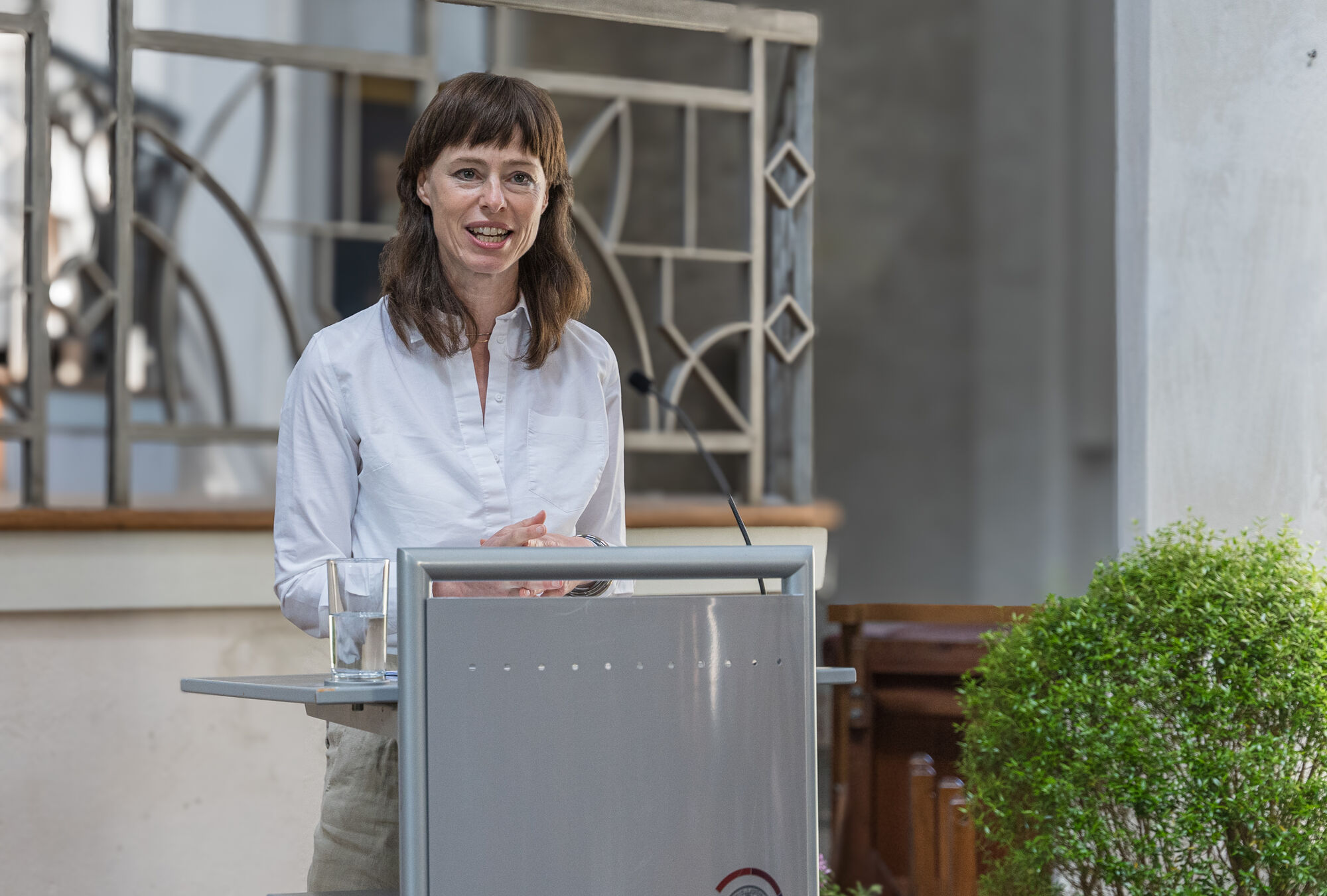 Gastrednerin Prof. Dr. Hedwig Richter auf der Verleihung der akademischen Grade in Greifswald