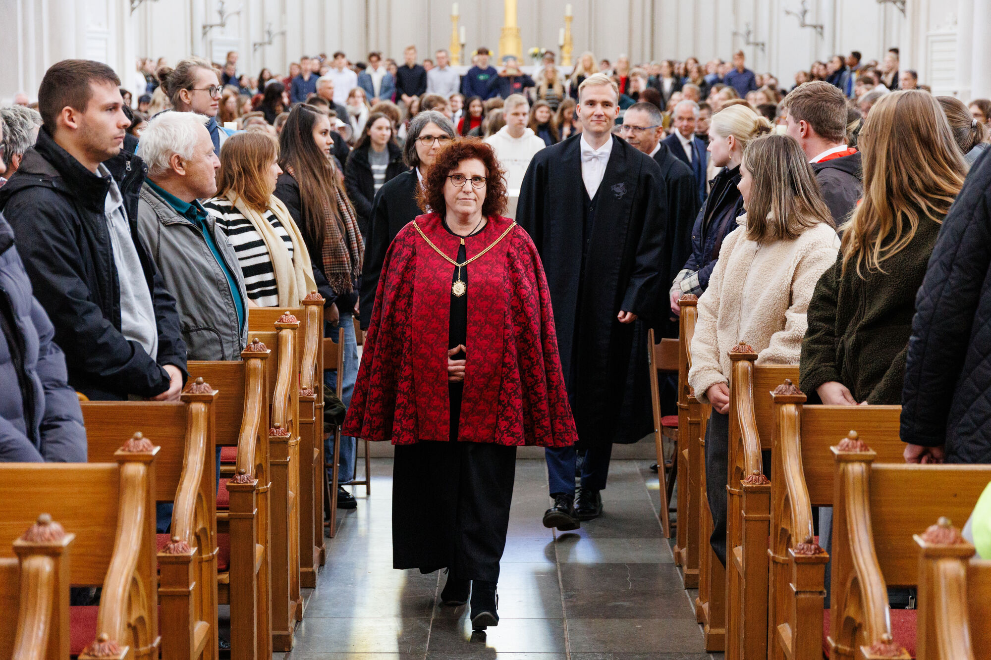 Feierliche Immatrikulation im Greifswalder Dom