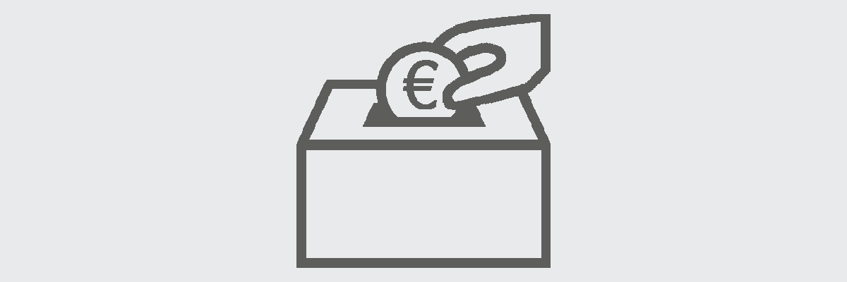 Anzeige einer Spende bzw. eines Sponsorings