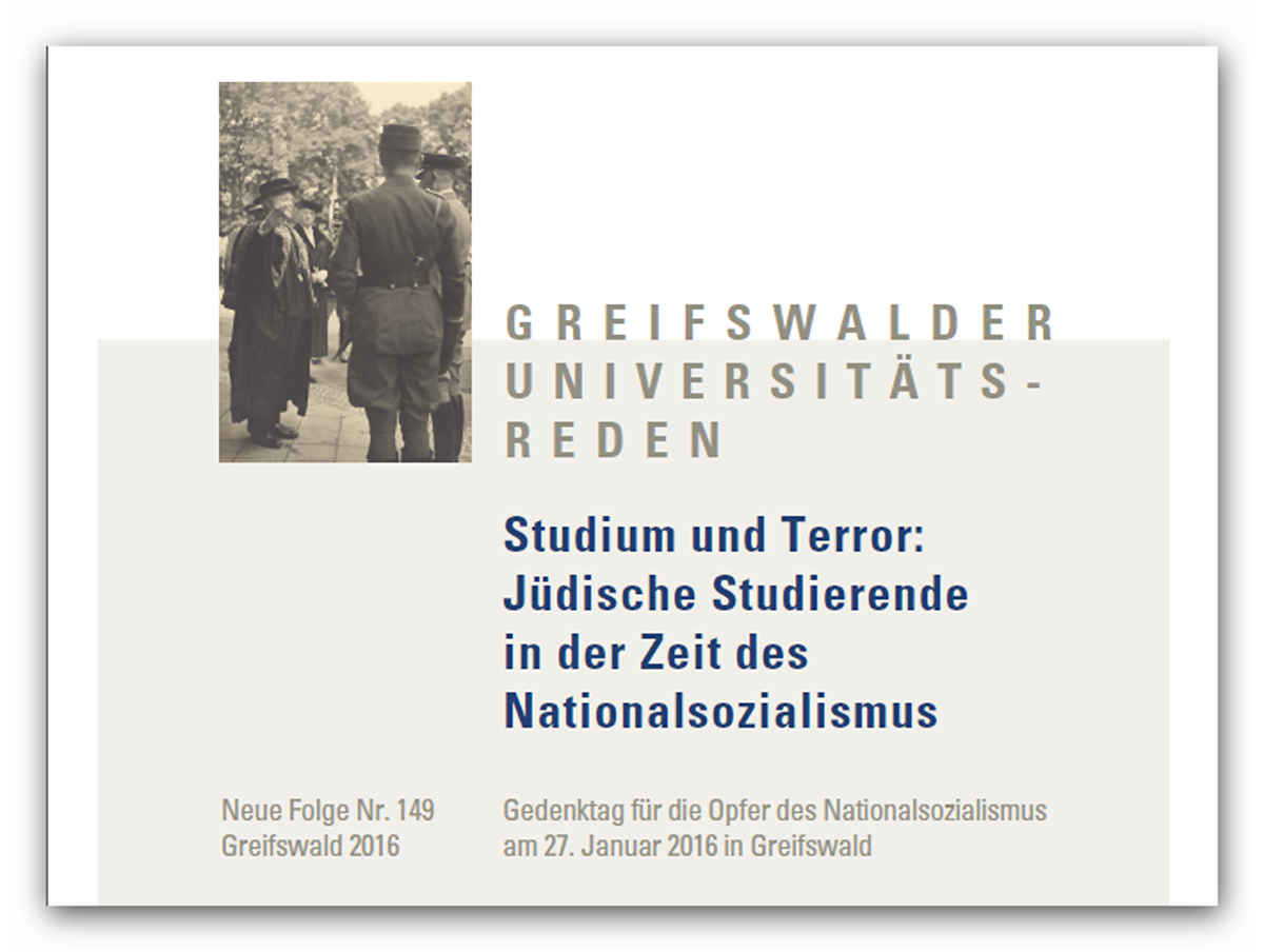 Broschüre NS-Gedenktag 2016