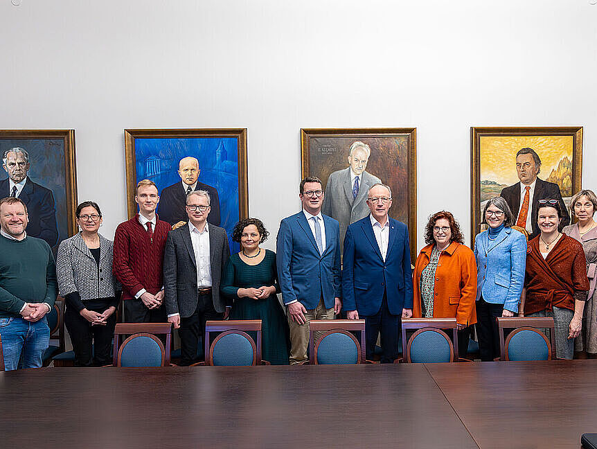Gruppenbild der Delegation in Tartu, © Andres Tennus