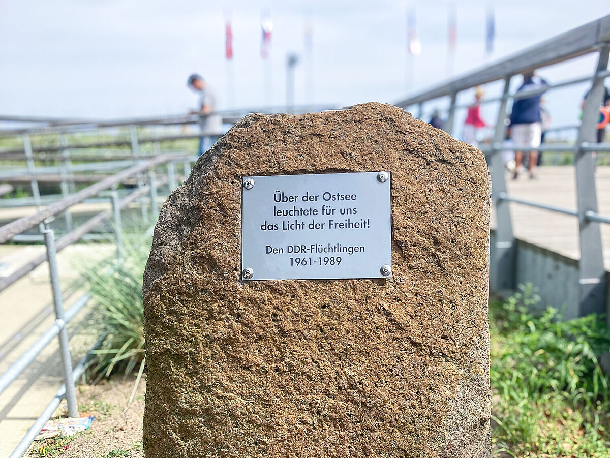 Memorial stone in Boltenhagen