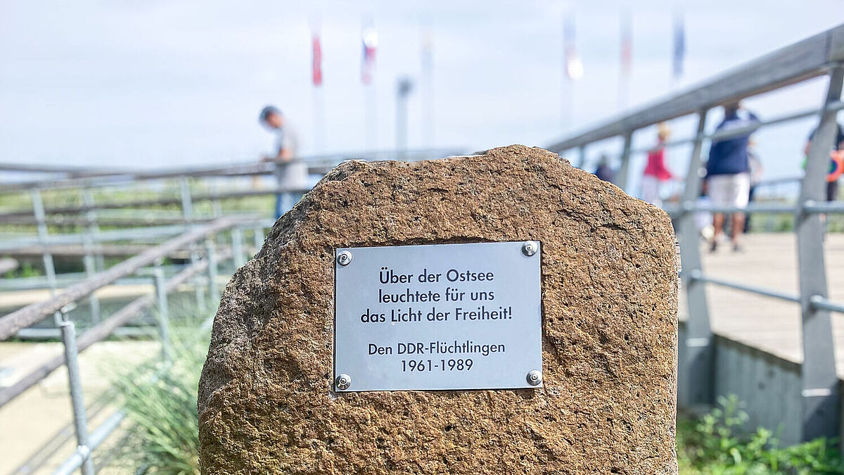 Gedenkstein in Boltenhagen