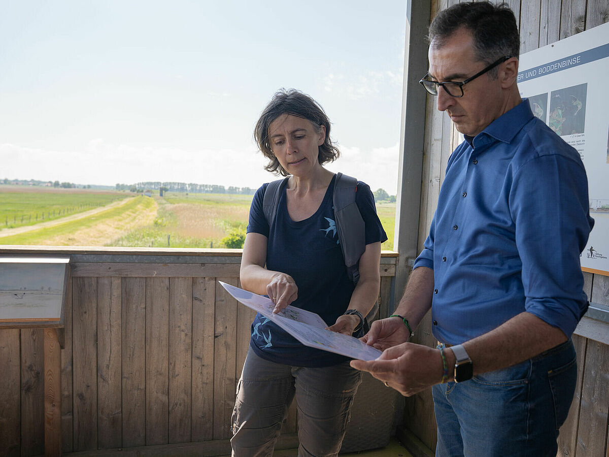 Impression vom Besuch von Cem Özdemir, © Laura Schirrmeister, 2022