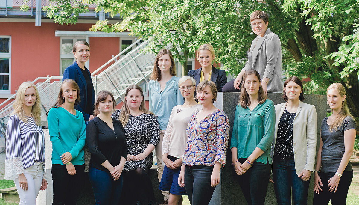 Gruppenfoto der Doktorandinnen 2018