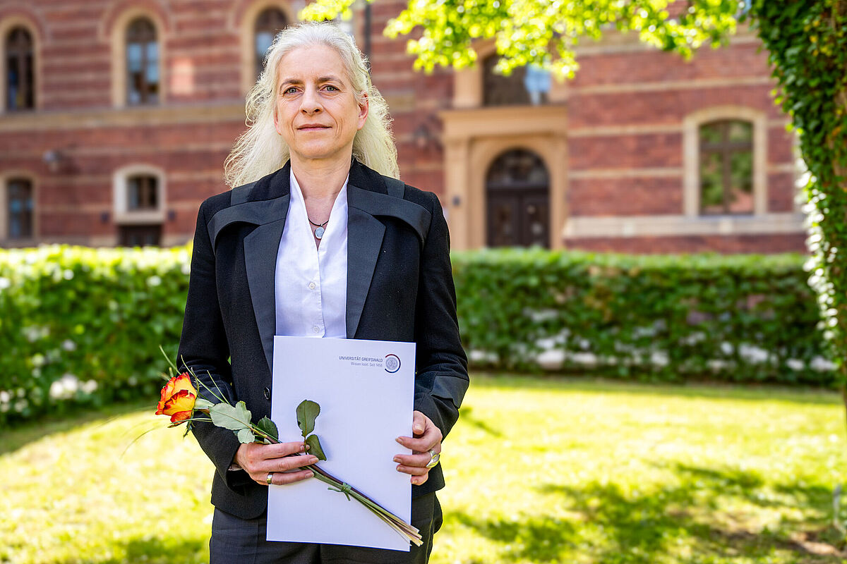 Lehrpreis-Preisträgerin Prof. Dr. Carola Schulzke, © Gina Heitmann, 2024 Lehrpreis-Preisträgerin Prof. Dr. Carola Schulzke