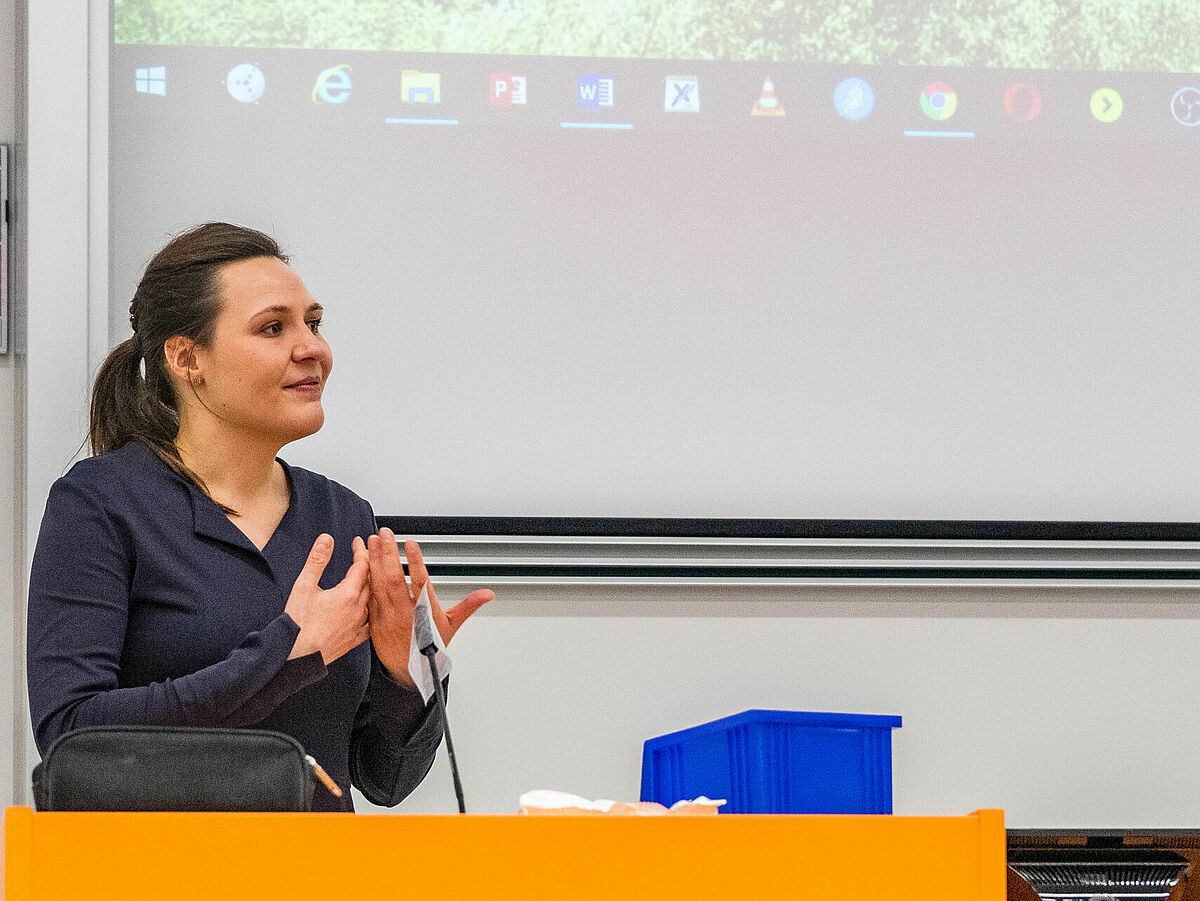 Portrait von Jun.-Prof. Dr. Paula Prenzel, ©Jan_Meßerschmidt