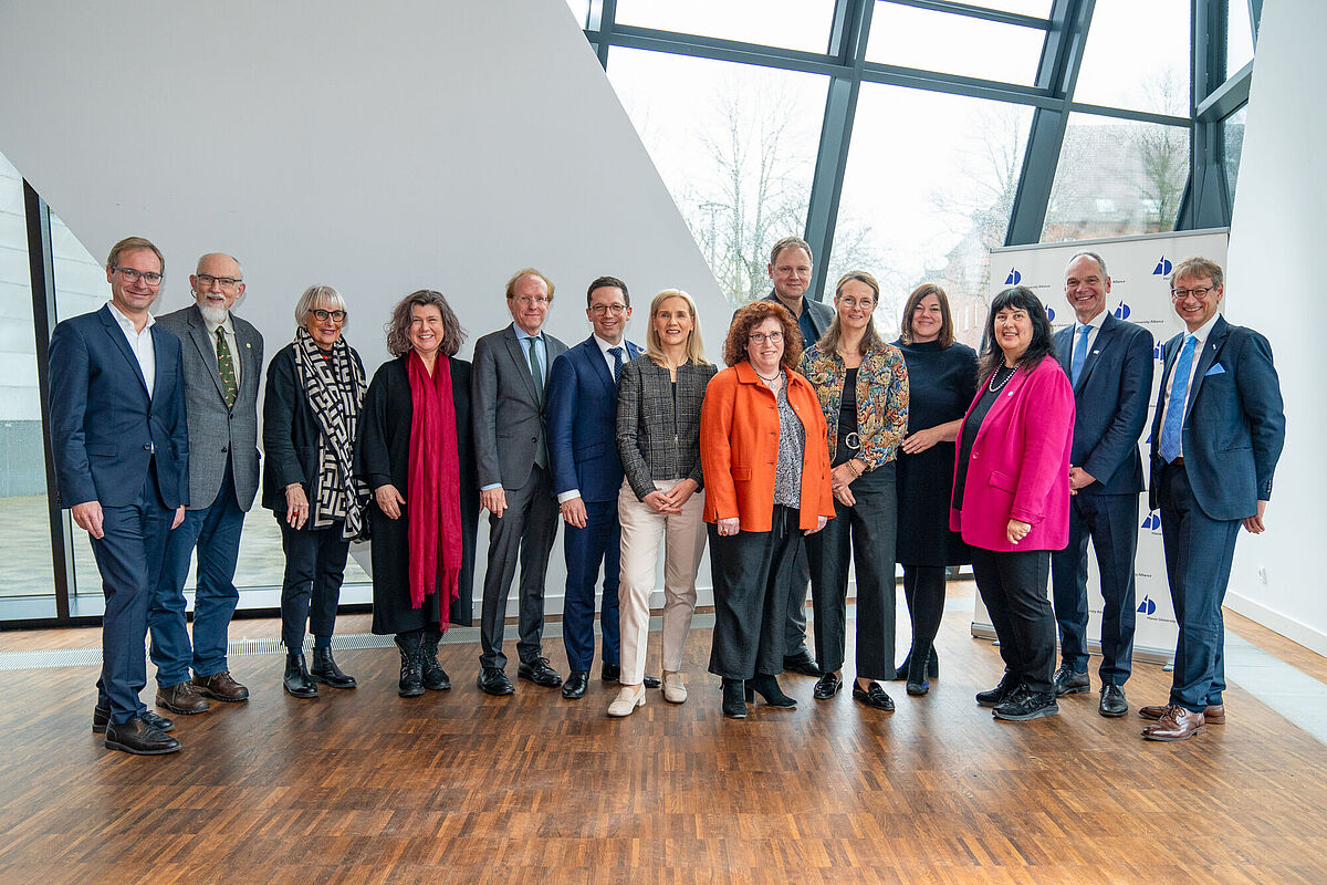 Hanse University Alliance – Launch Veranstaltung im Forum des Zentralgebäudes der Leuphana Lüneburg.