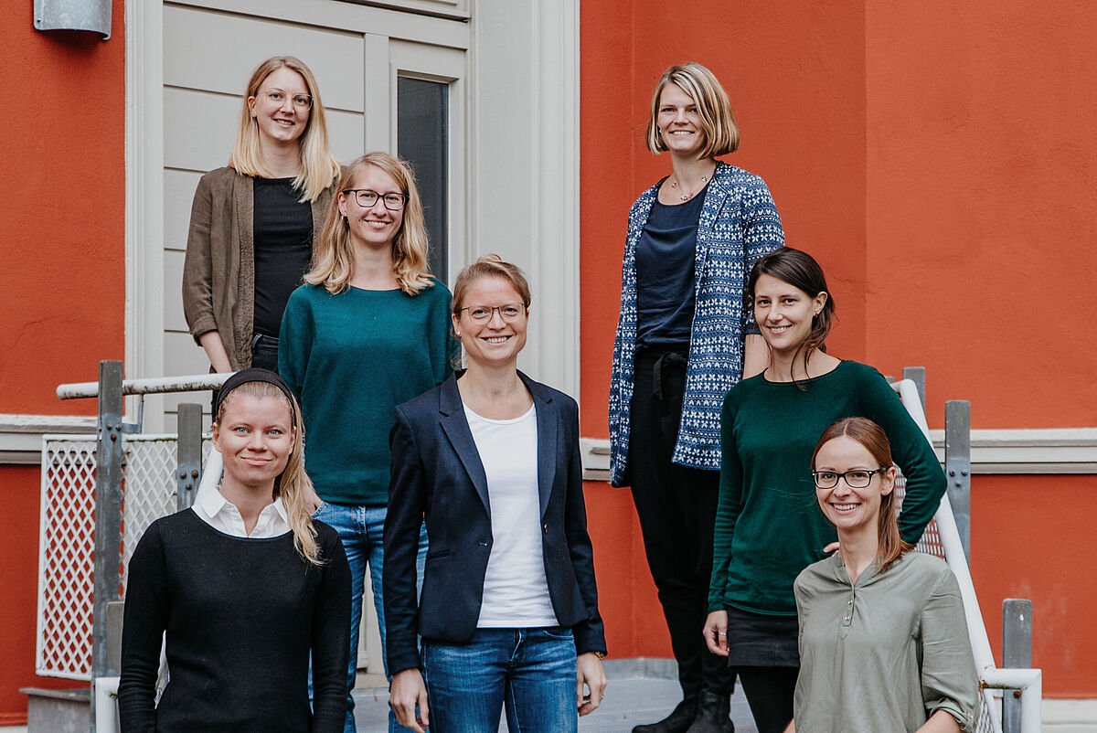 Gruppenfoto der Doktorandinnen 2020