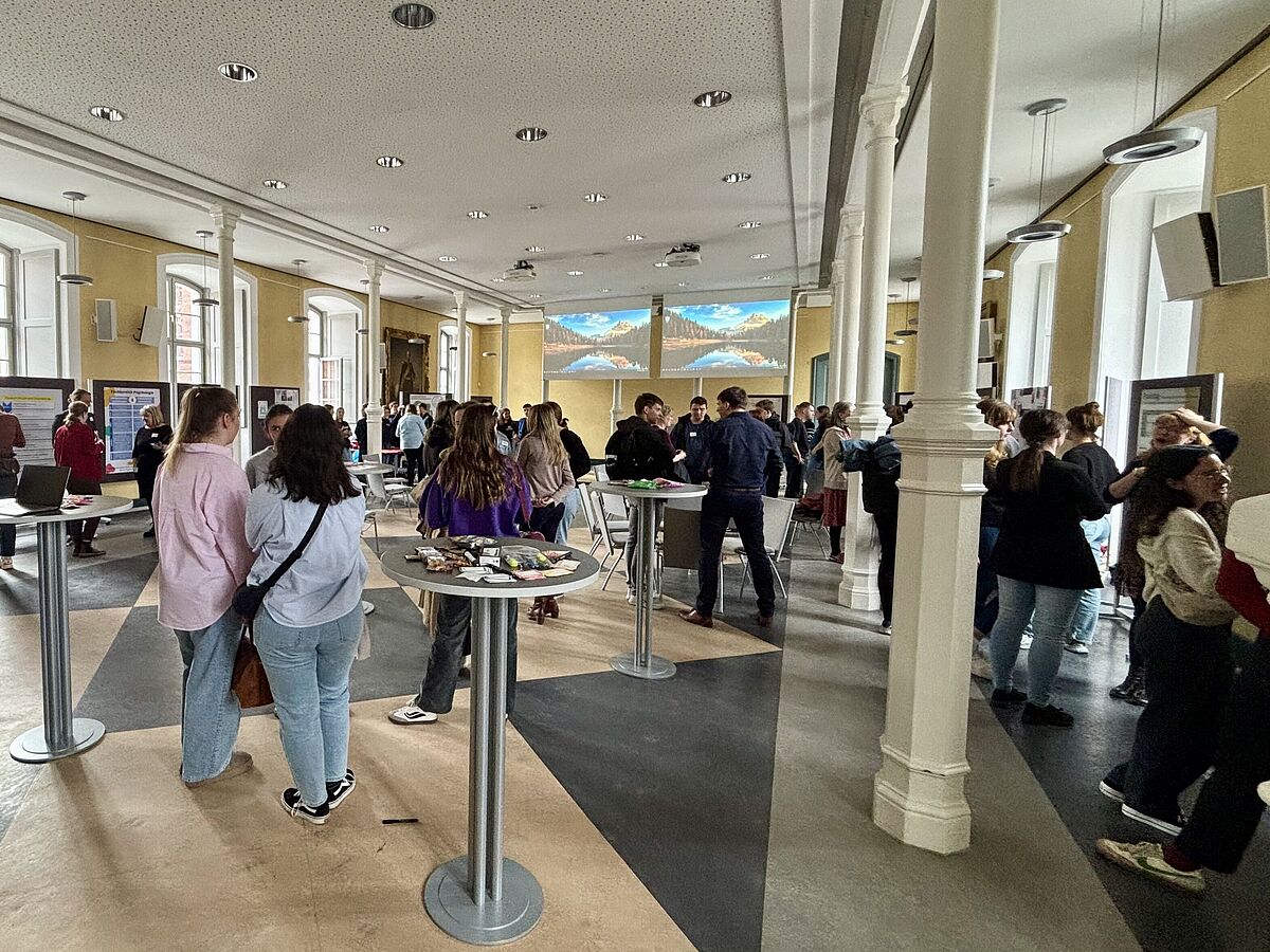 Get Together Grundschullehramt im Konferenzsaal der Uni Greifswald.