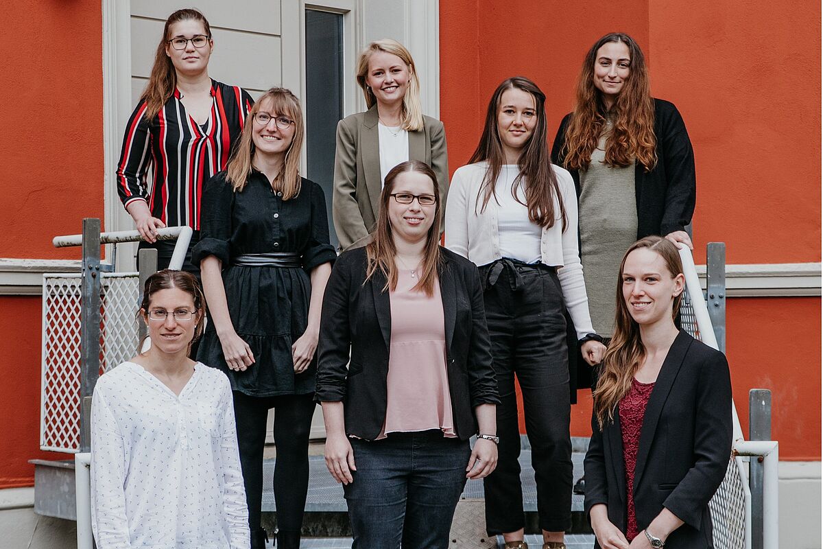 Gruppenfoto der Doktorandinnen 2020