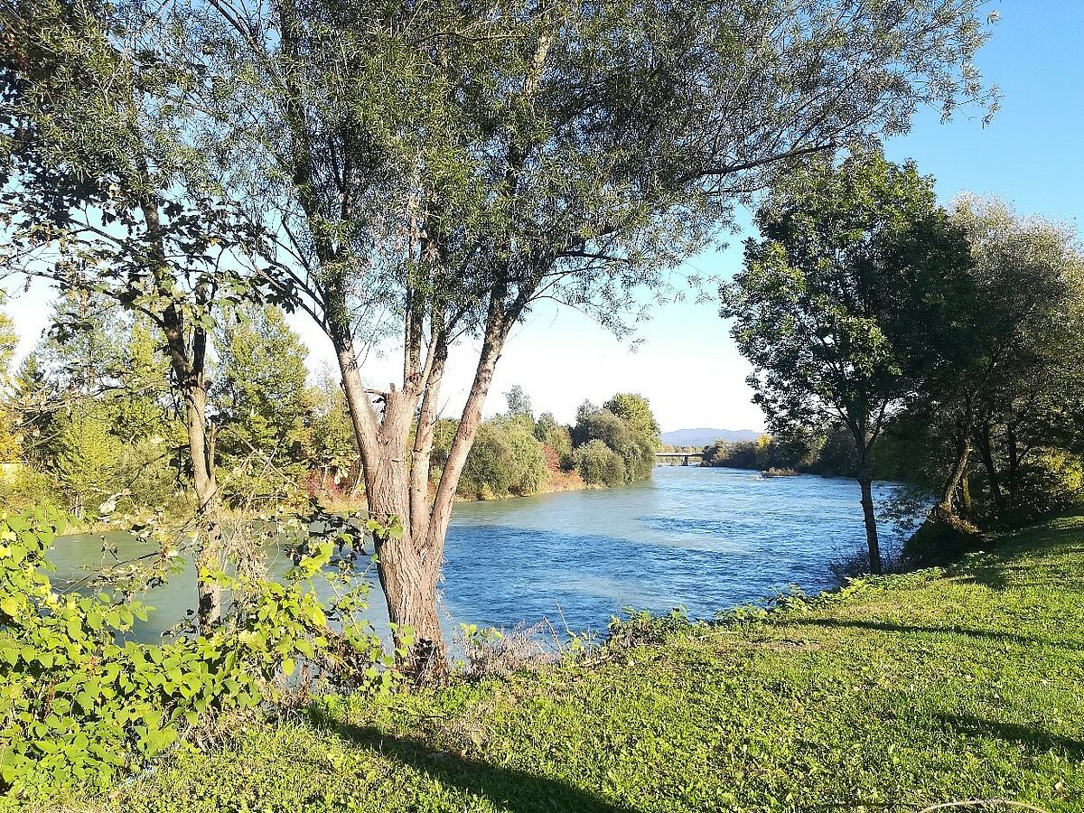 Mein Lieblingswanderweg entlang der Sava - Foto: Marie-Luise Pietsch Mein Lieblingswanderweg entlang der Sava - Foto: Marie-Luise Pietsch
