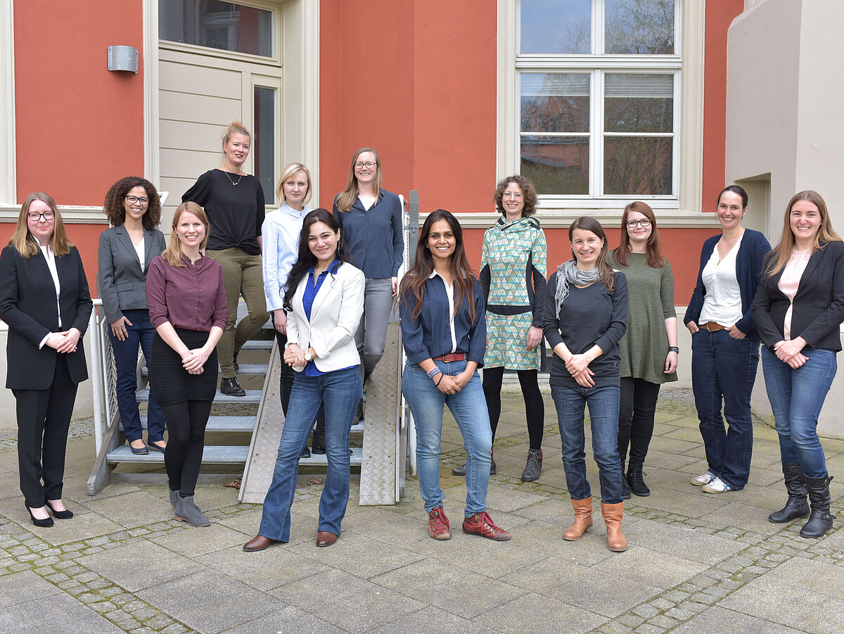 Gruppenfoto der Postdoktorandinnen 2019