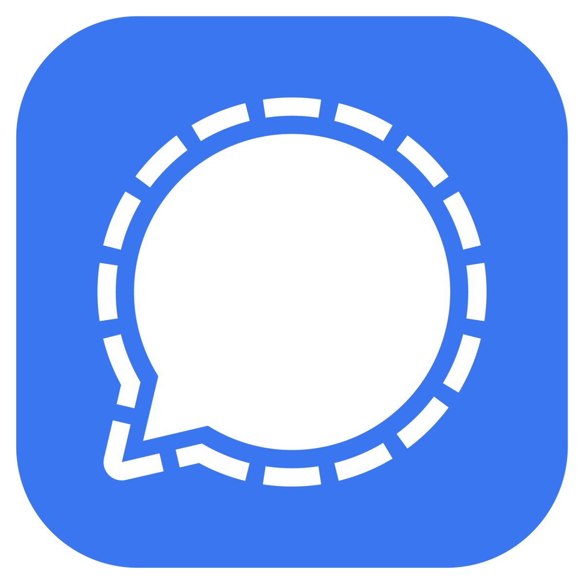 Signal messenger icon