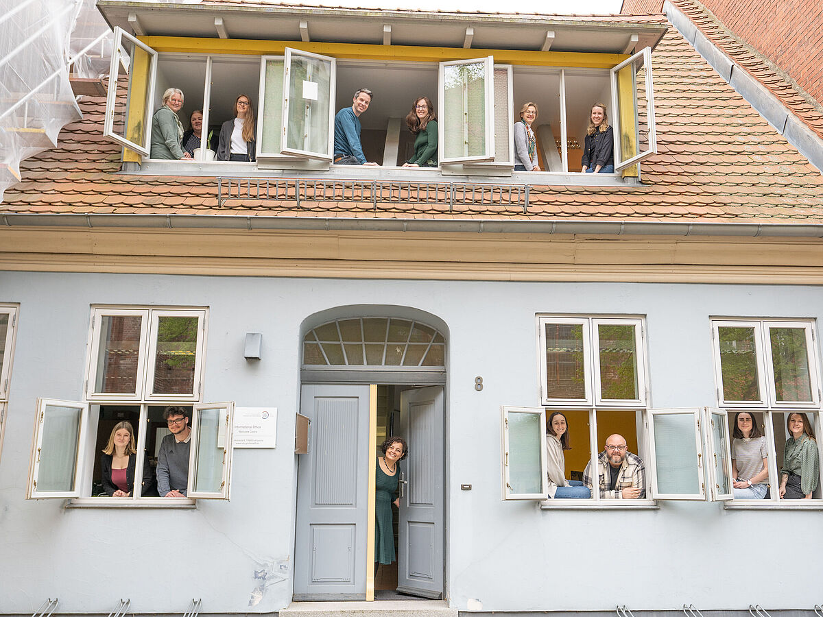 Das Team des International Office © Laura Schirrmeister