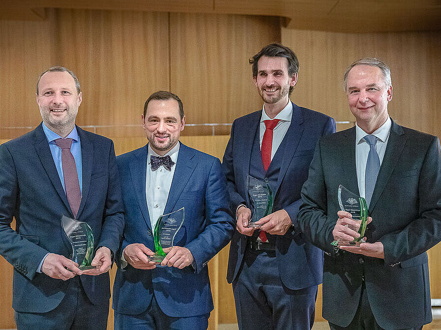 Die Gewinner des Eugen Münch-Preises 2019, Foto: Sylvia Willax